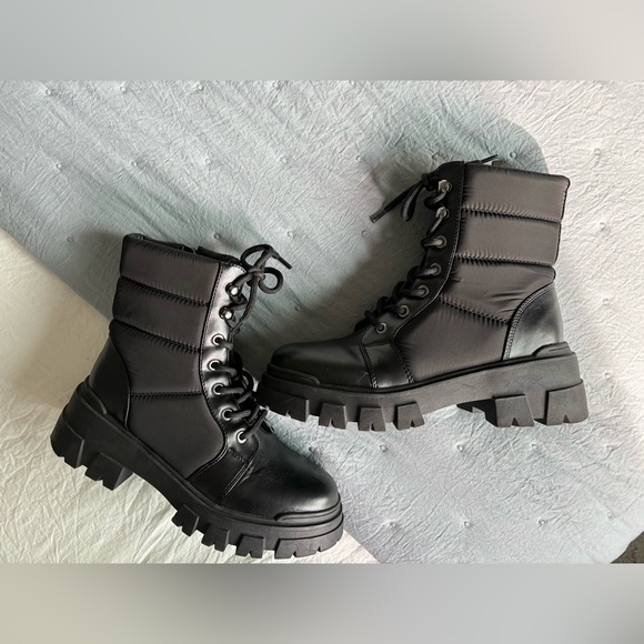 Marc Fisher combat boots - Picture 4 of 6